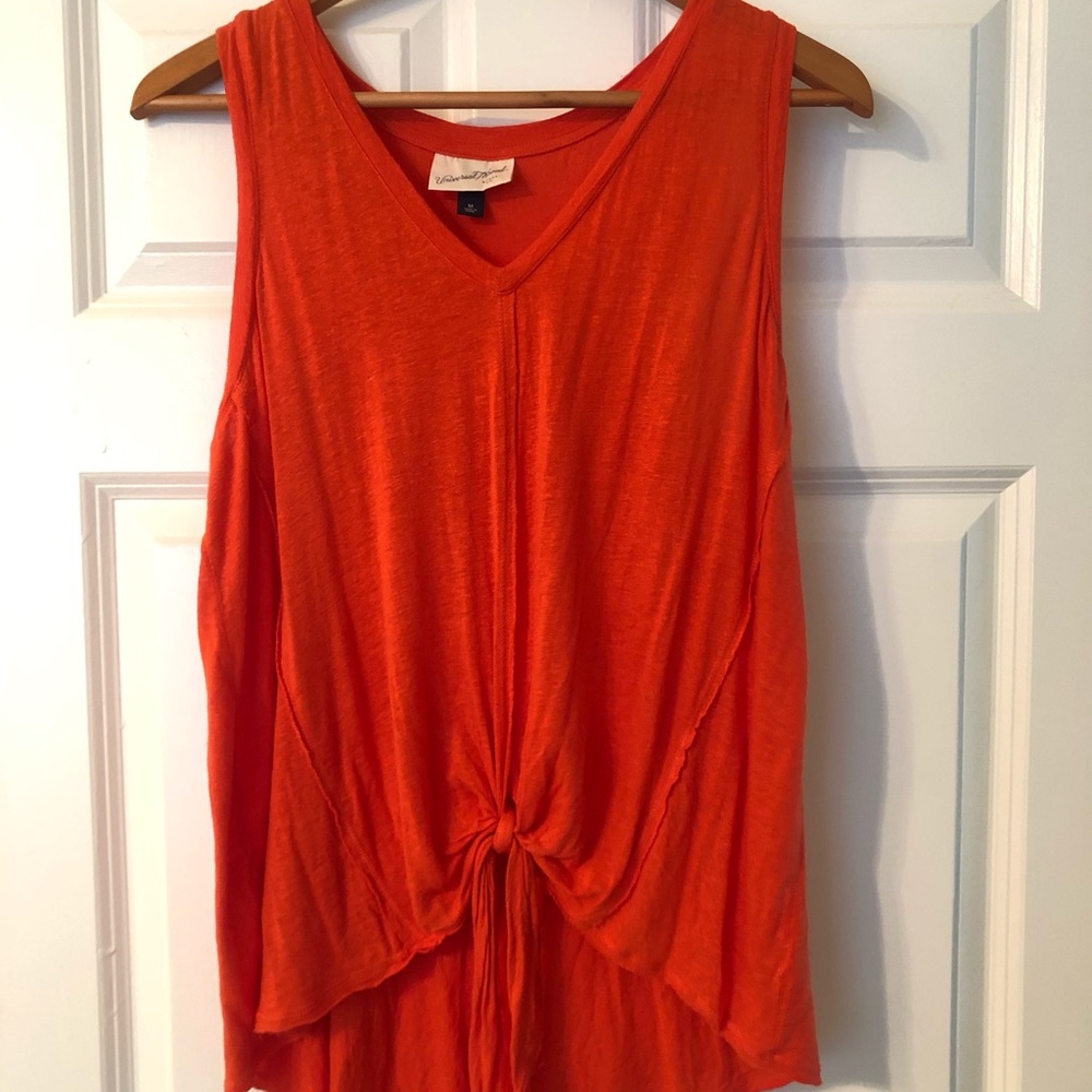 Orange tank top